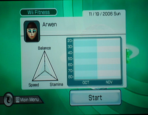 Nintendo Wii Fitness