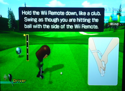 Nintendo Wii Golf