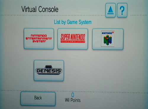 Wii Shop Channel List Games