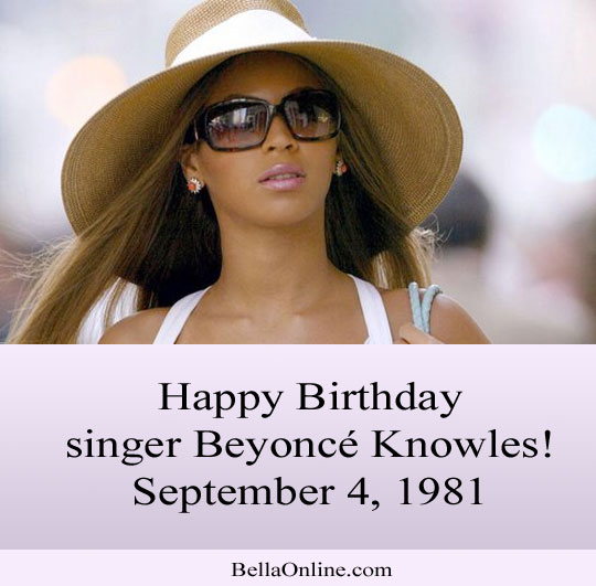 September 04 Birthdays of Famous Women