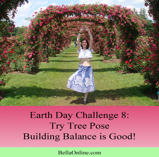 Try Tree Pose - Earth Day Challenge