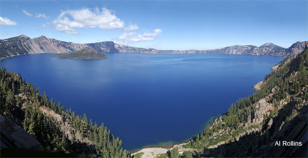 Crater Lake by Al Rollins