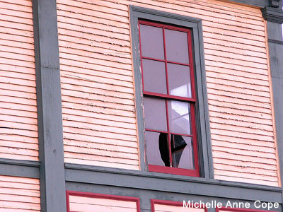 Broken Window, Digital Photography by Michelle Anne Cope