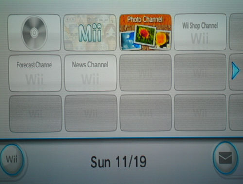 Nintendo Wii Channel - Nintendo