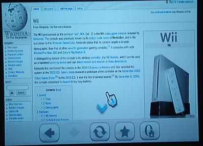 Wii Internet Browser