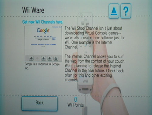 Nintendo Wii Shop