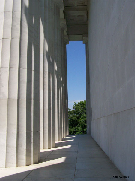 Lincoln Memorial by Kim Kenney
