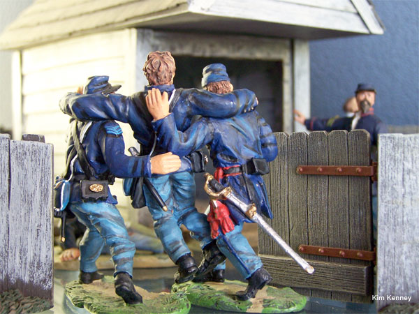 Miniature Civil War Soldiers by Kim Kenney