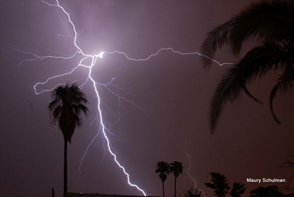 Lightning Tucson by Maury Schulman