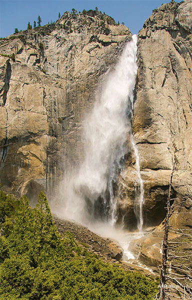 Upper Yoseemite Falls 2 by Al Rollins