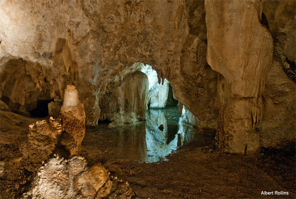 Carlsbad Caverns by Albert Rollins