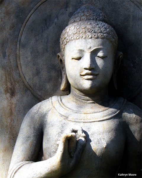 Tranquil Buddha by Kathryn Moore