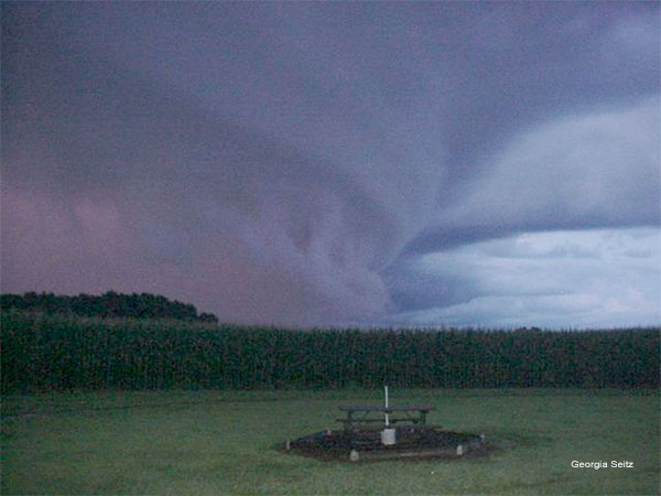 Death Of A Tornado by Georgia Seitz