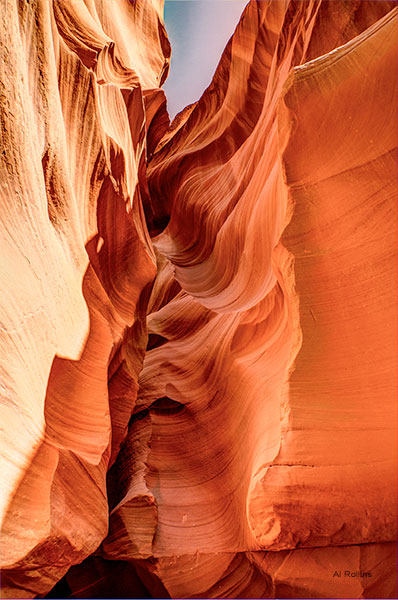 Antelope Canyon-2 by Al Rollins